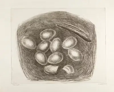 Гнездо с яйцами by Джордж Констант, 1935 — digital art print download