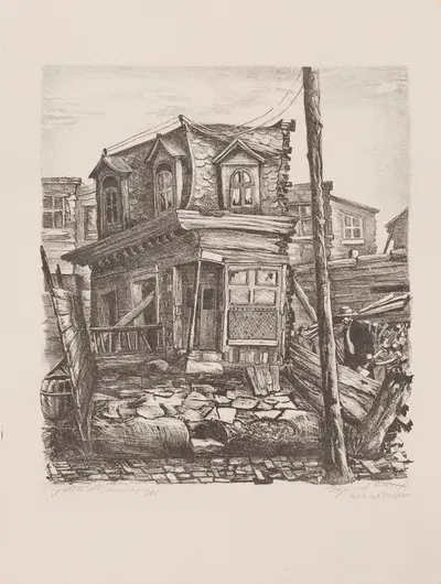 Паттон Ст. Заброшенный by Рэймонд Стет, 1938-1941 — digital art print download