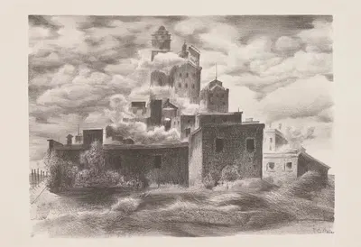 Пивоварня by Теодор Полос, 1938 — digital art print download