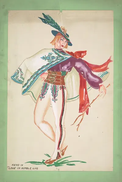 Love in Humble Life: Hero by Edward Gilbert, 1934-1943 — digital art print download
