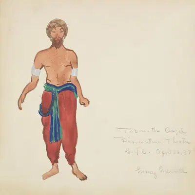 Tobias and the Angel: Bandit by Mary Merrill, 1934-1943 — digital art print download