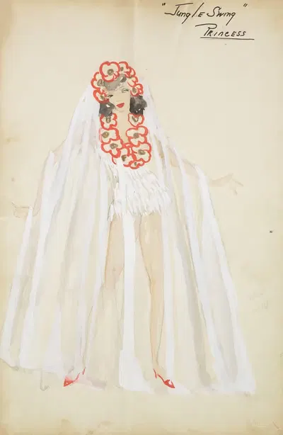 Качай: Джунгли. Принцесса by Максин Боровски, 1934-1943 — digital art print download