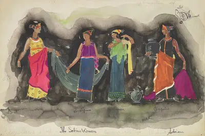 Сабинянки by Майкл Адриан, 1934-1943 — digital art print download