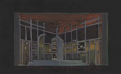 Очень великий человек: Эскиз № 1, Акты I и III, Рекламный офис by Майкл Адриан, 1934-1943 — digital art print download