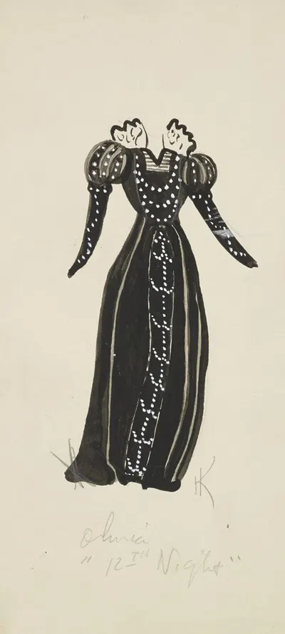 Twelfth Night: Olivia by Robert Byrne, 1934-1943 — digital art print download