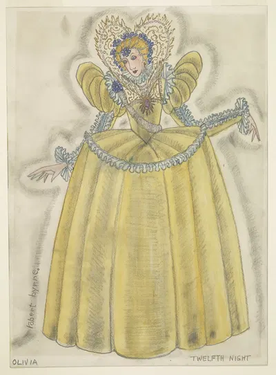Twelfth Night: Olivia by Robert Byrne, 1934-1943 — digital art print download