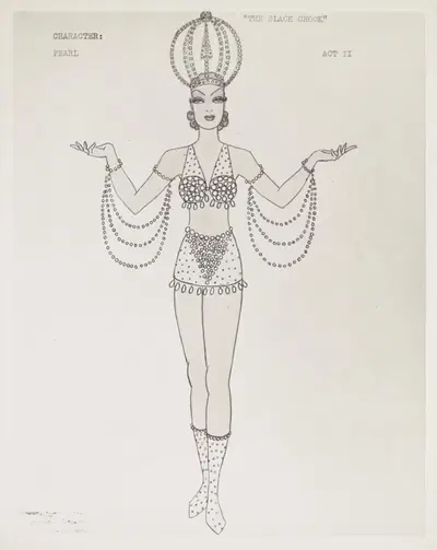 Чёрный крюк: Жемчуг by Сидни Карлайл, 1934-1943 — digital art print download