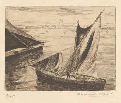 Марсель. Тартаны by Арман Аполь, 1929 — digital art print download