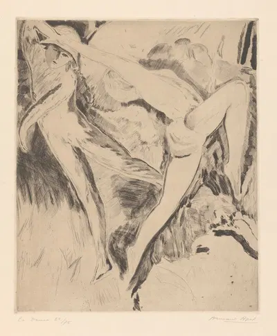 Танец by Арман Аполь, 1925 — digital art print download
