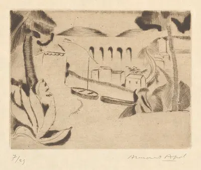 Ванс. Виадук by Арман Аполь, 1929 — digital art print download
