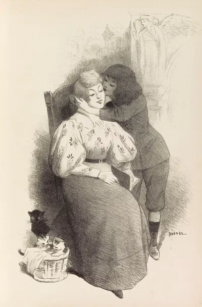 15 новых песен, пл. 05 by Огюст Рёдель, 1900 — digital art print download