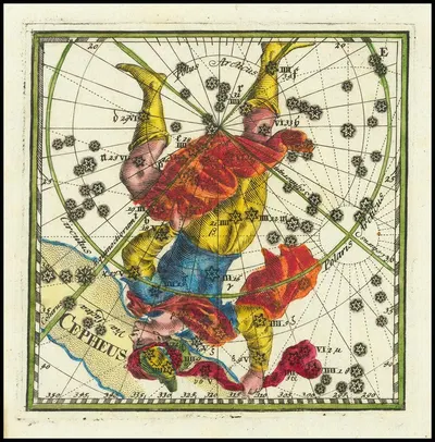 Cepheus by Corbinian Thomas, 1730 — digital art print download