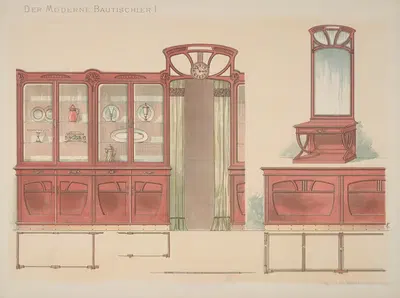Современный строительный плотник Пл.02 by Эммерих Феллингер, 1904 — digital art print download
