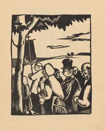 Пиетные дни – Вроме даген Пл.2 by Феликс Тиммерманс, 1922 — digital art print download