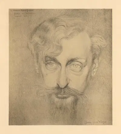 Портрет Ипполита Фьеренса-Жевара (1870-1926) by Гюстав Ван де Вестейн, 1870-1926 — digital art print download