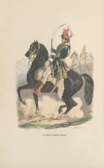 Принц Жоаким Мюрат by Ипполит Белланж, 1844 — digital art print download