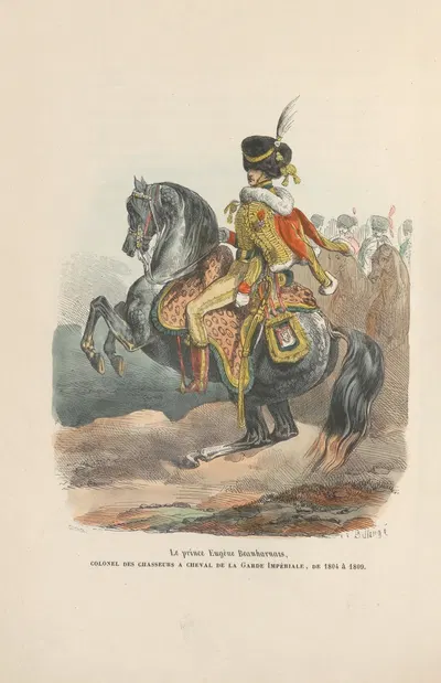 Принц Евгений Бонапарт by Ипполит Белланж, 1844 — digital art print download