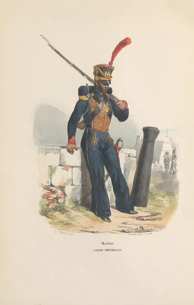 Моряки. Императорская гвардия by Ипполит Белланж, 1844 — digital art print download