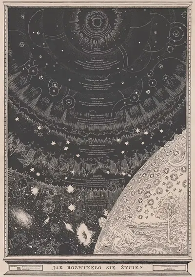 Как развивалась жизнь by Игорь Кубик — digital art print download