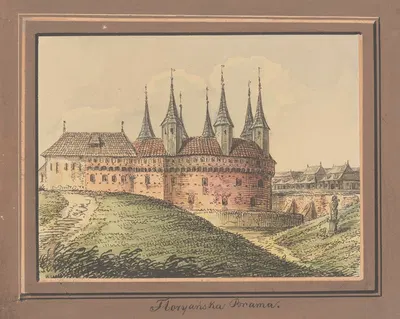 Барбакан by Ежи Глоговский, 1834-1839 — digital art print download
