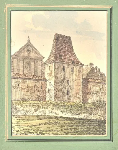 Башня гончаров by Ежи Глоговский, 1834-1839 — digital art print download