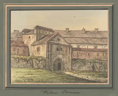 Брама Вислна by Ежи Глоговский, 1834-1839 — digital art print download