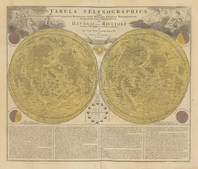 Атлас небес Пл.11 by Иоганн Габриэль Доппельмайр, 1742 — digital art print download