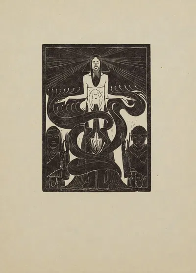Huwelijk by Karel de Bazel, 1925 — digital art print download