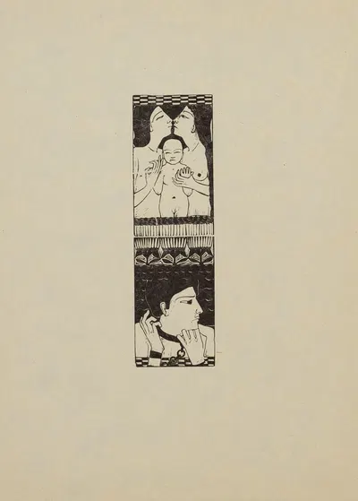 Lente-gedachten by Karel de Bazel, 1925 — digital art print download