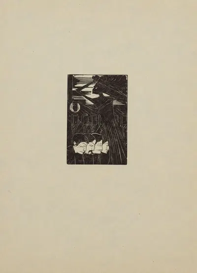 Politieke illustratie by Karel de Bazel, 1925 — digital art print download