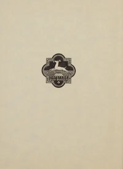 Stempel – Hofstede Oud-Bussem by Karel de Bazel, 1925 — digital art print download