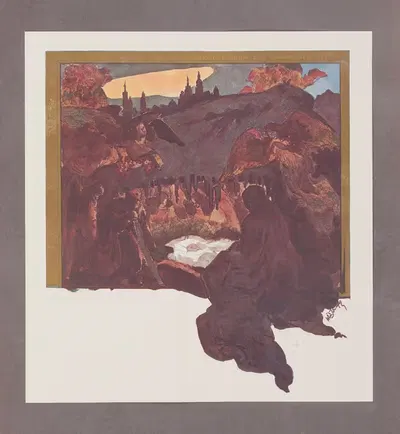 Польский Вифлеем Пл.10 by Влодзимеж Тетмайер, 1906 — digital art print download