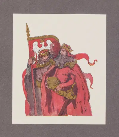 Польский Вифлеем Pl.14 by Влодзимеж Тетмайер, 1906 — digital art print download