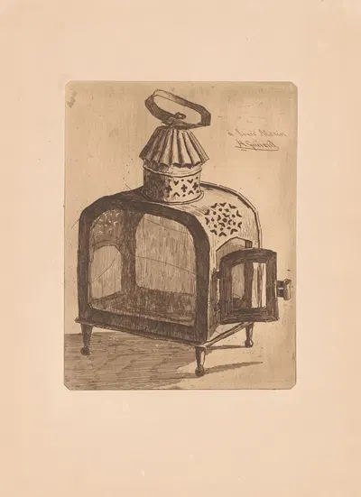 Les Lanternes Pl.01 by Анри-Шарль Герар, 1876 — digital art print download