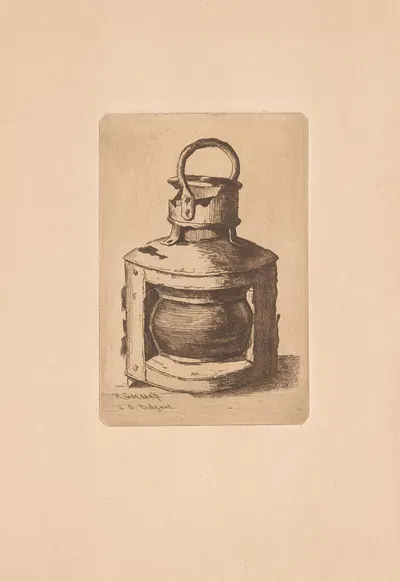 Les Lanternes Pl.09 by Анри-Шарль Герар, 1876 — digital art print download