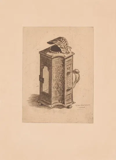 Les Lanternes Pl.12 by Анри-Шарль Герар, 1876 — digital art print download