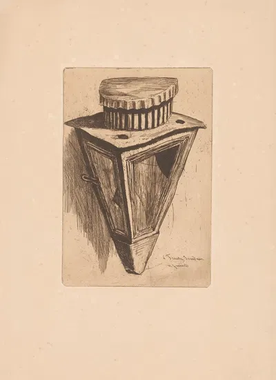 Les Lanternes Pl.13 by Анри-Шарль Герар, 1876 — digital art print download
