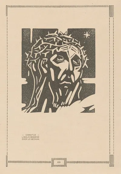 Christus by Jo Bezaan, 1920 — digital art print download