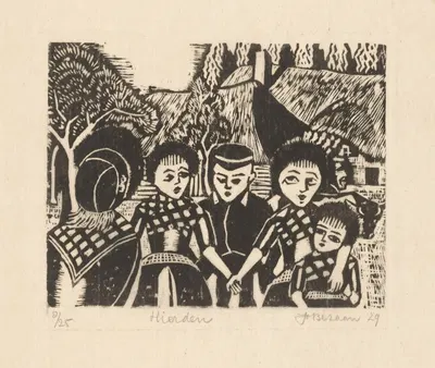 Hierden by Jo Bezaan, 1929 — digital art print download