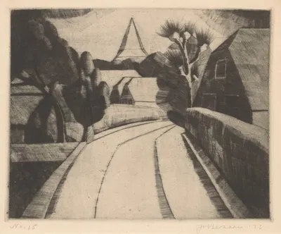 Ingang van Putten by Jo Bezaan, 1923 — digital art print download