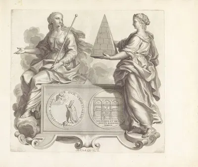 Doge Agostino Barbarigo knielend voor Christus by Robert van Audenaerde, 1673-1743 — digital art print download