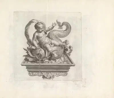 Personificatie van het Vriendelijk Gemoed by Robert van Audenaerde, 1673-1743 — digital art print download