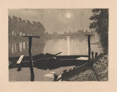 Лодка у причала by Аренд Хендрикс, 1911 - 1943 — digital art print download