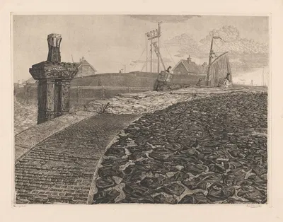 Гавань by Аренд Хендрикс, 1911 - 1938 — digital art print download