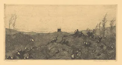 Наалденвельд by Аренд Хендрикс, 1923 — digital art print download