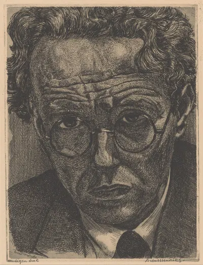 Автопортрет by Аренд Хендрикс, 1911 - 1941 — digital art print download