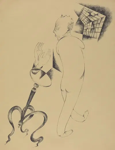 Галлюцинации by Генрих Хёрле, 1920 — digital art print download