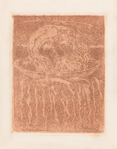 Голова Иоанна Крестителя на блюде by Анри ван Далхофф, 1915 — digital art print download