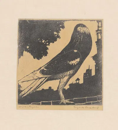 Engelse Kropduif by Анри Верстайнен, 1892-1940 — digital art print download