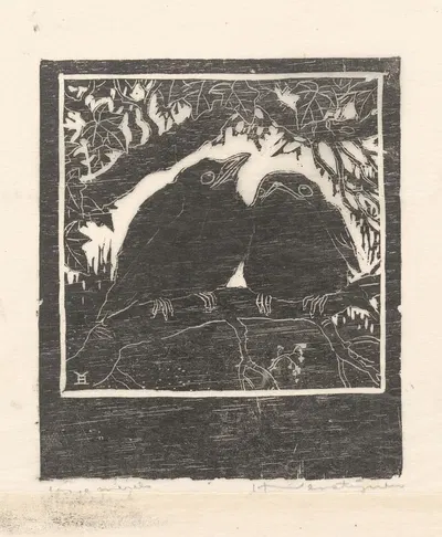 Jonge merels by Анри Верстайнен, 1892-1940 — digital art print download